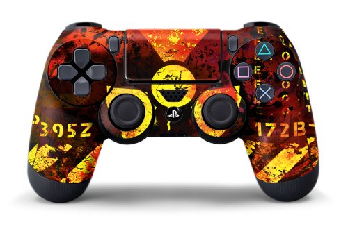 PS4 Controller Designer Skin for Sony PlayStation 4 DualShock Wireless Controller - Meltdown
