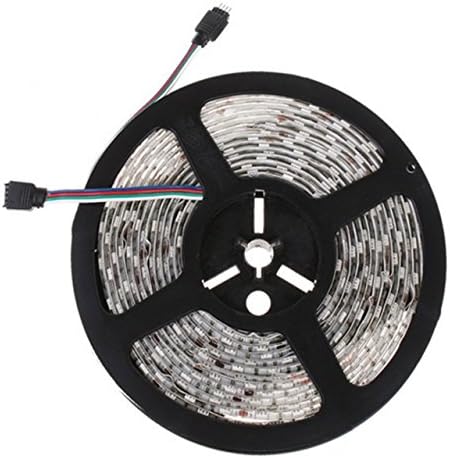 5M 5050 SMD 150 LEDs Flexible RGB LED Strip Lights,Multi-colors LED Tape, Non-Waterproof Light Strips, Color Changing, Pack of 16.4FT Strips (non-waterproof, 5M 30Led/M)