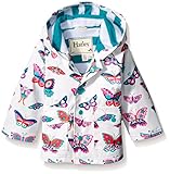 Hatley ハットレイ 女の子 蝶々柄、レインコート 70~75cm、6-12M(69-74cm) マルチカラー 表地 ポリウレタン100%、別地 ポリエステル100%、裏地 ポリエステル100% 