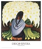 The Flower Seller, c.1942 Art Poster Print by Diego Rivera, 36x42