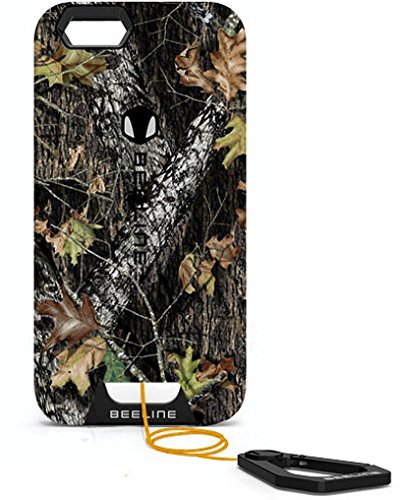 Beeline Cell Phone Protective iPhone 6/6S Case w/ 30" Retractable Carabiner (Mossy Oak)