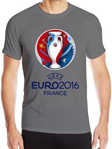 KToops Mens UEFA Euro 2016 Quick Drying Sports T Shirts