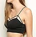Dreagal Criss Cross Cutout Bralette Seamless Bra Padded Sports Bra Workout