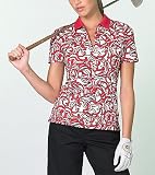 Printed Performance Trio Polo