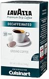 Lavazza Premium Coffees Individually Packed Decaffeinated Ground Coffee Pods, 18-Count Boxes (Pack of 3)