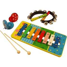 Wooden Music Set [Toy]