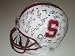 2011 Stanford Cardinal Team Autographed Schutt Full Size Football Helmet with 63 Signatures Total, Proof Photos