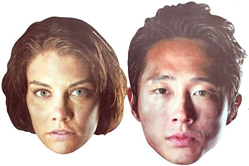 Official Walking Dead Face Mask - TWIN PACK - Maggie &amp; Glen