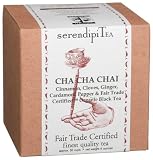 SerendipiTea Cha Cha Chai, Organic Indian Black Tea Blend &