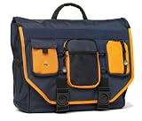 BBP Hamptons Abyss Hybrid Messenger/Backpack Laptop Bag Blue/Tango Medium