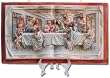 Decorative Plate - The Last Supper - 12 and 1/4in.x1 and 3/4in.x7 and 1/4in. - Stand - Imported