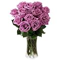 Medium-Stem Lavender Rose Bouquet