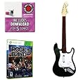 Mad Catz Rock Band 3 Guitar Bundle - Red Hot Chili Peppers Bonus Tracks, Full Game, and Fender Stratocaster Guitar Controller for Xbox 360
