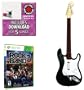 Mad Catz Rock Band 3 Guitar Bundle - Red Hot Chili Peppers Bonus Tracks, Full Game, and Fender Stratocaster Guitar Controller for Xbox 360