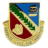 U.S. Army Defense Language Institute Pin 9/16"