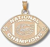 Florida Gators 2006 Bowl Championship Series 3/4 Gold Plated Logo on Black Business Card / Credit