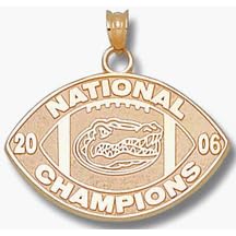 Florida Gators 2006 Bowl Championship Series 3/4" Sterling Silver Logo on Black Business Card Holde