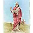 Carded 8"x10" Prints for Framing - Saint Barbara - Linen Paper - 7 and 4 Color Process Printing