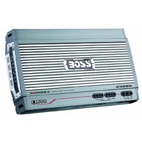 Boss NX2500.4 2500 Watt 4-Channel Mosfet Bridgeable Amplifier with Remote