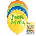 Birthday Glee Balloons 8 pc
