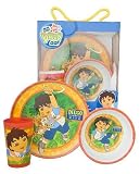 Zak Designs Go Diego Do 3-Piece Children's Set