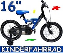 Kinderfahrrad 16" BMX Fahrrad Kinder Rad