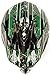 Typhoon Adult ATV MX Helmet Goggles Gloves Gear Combo Matte Green w/Black (XL)