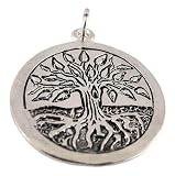 Solid Sterling Silver Celtic Tree Of Life Pendant