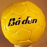 Baden Synthetic Leather Yellow Soccer Ball Size 5