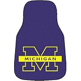 Fanmats Michigan Wolverines Carpeted Car Mats