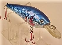L-1 Injured Shad Custom Lure - Bass Fishing Plug Crankbait Diver