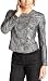 Kenneth Cole Women's Asymmetrical Zip Jacket,Rich Black,Medium