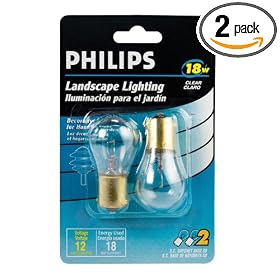 Philips Landscape Lighting 18-Watt 12-Volt Bayonet Base 2 Pack by Philips