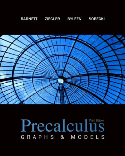 precalculus graphs and models