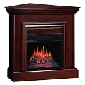 Tufts Wall/Corner Electric Fireplace - Cherry (18")
