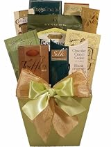 Delight Expressions&trade; Thinking of You Gourmet Food Gift Basket (Small) - A Birthday or Get Well Gift - A Christmas Gift Idea!
