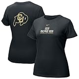 Nike Colorado Buffaloes Black Ladies Uniform T-shirt at Nike
