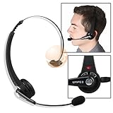 Wireless Bluetooth Headset Boom Microphone for PS3 Slim