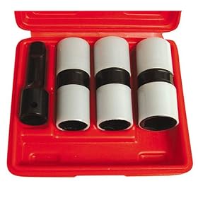Astro Pneumatic 78803 1/2-Inch Drive Thin Wall Flip Impact Socket Set with Protective Sleeves 4 PC