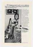 1973 Billie Jean King Photo Colgate Toothpaste Print Ad (4992)