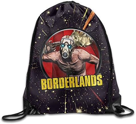 PUNG Borderlands 2 Logo Unisex Travel/team/School/Trainning/Shopping Drawstring Shoulder Bag With Strengthened Grommet
