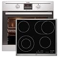 AEG SET Multifunktionseinbau-Backofen BE3013020M + Kochfeld HK634060XB
