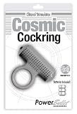 Power Bullet 3-Speed Cosmic Penis Ring, Clear