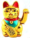 Winkekatze MANEKI NEKO GOLD XL