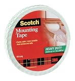 Scotch  Heavy Duty Mounting Tape  3/4 in x 325 in 3 in core