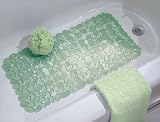 Green Pebblz Bathtub Or Shower Mat By Interdesign