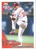 2010 Topps Opening Day Baseball Card # 89 Roy Halladay - Philadelphia Phillies - MLB Trading Card - (Steve Carlton's Jersey #32) - PHILLIES CARD!!