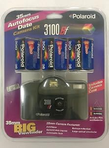 Polaroid 3100 Bf 35mm Autofocus Date Camera Kit