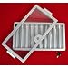 Metal 10 Row Casino Table Chip Tray with Cover and Lock