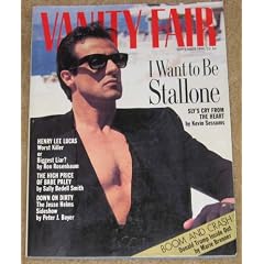Vanity Fair Magazine September 1990 Sylvester Stallone